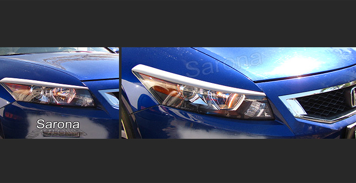 Custom Honda Accord Eyelids  Coupe (2008 - 2012) - $85.00 (Manufacturer Sarona, Part #HD-007-EL)